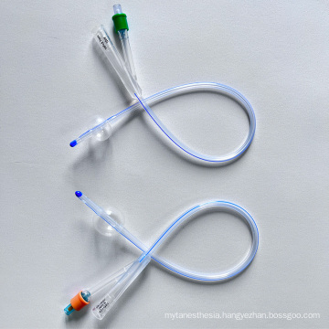 Disposable All Silicone 2 way Foley Catheter